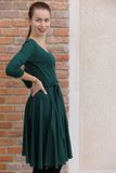 Modalové šaty Agáta zelené
